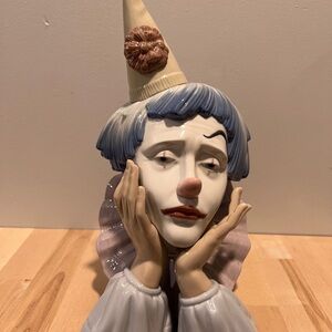 Vintage Lladro Sad Clown G10E